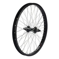 ΤΡΟΧΟΣ ΠΟΔΗΛΑΤΟΥ BMX ΑΛΟΥΜΙΝΙΟΥ 48 ΑΚΤΙΝΕΣ 14 ΑΞΟΝΑΣ ΜΑΥΡΟΣ ΟΠΙΣΘΙΟΣ ΒΙΔΩΤΟ ΓΡΑΝΑΖΙ