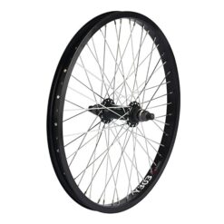 ΤΡΟΧΟΣ ΠΟΔΗΛΑΤΟΥ BMX ΑΛΟΥΜΙΝΙΟΥ 48 ΑΚΤΙΝΕΣ 14 ΑΞΟΝΑΣ ΜΑΥΡΟΣ ΟΠΙΣΘΙΟΣ ΒΙΔΩΤΟ ΓΡΑΝΑΖΙ