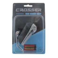 Alternative view of CROSSER ΕΜΠΡΟΣΘΙΟ ΦΑΝΑΡΙ ΠΟΔΗΛΑΤΟΥ ΜΠΑΤΑΡΙΑΣ 2 LED