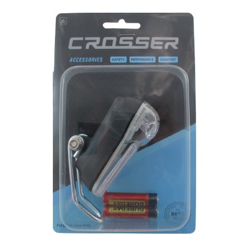 CROSSER ΕΜΠΡΟΣΘΙΟ ΦΑΝΑΡΙ ΠΟΔΗΛΑΤΟΥ ΜΠΑΤΑΡΙΑΣ 2 LED - Image 2