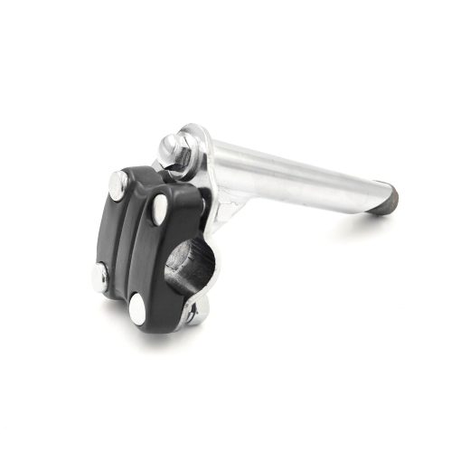 ΛΑΙΜΟΣ ΠΟΔΗΛΑΤΟΥ ΑΠΛΟΣ BMX 21,1mm BLACK/SILVER