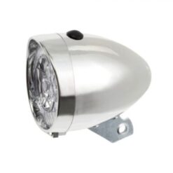 ΦΑΝΑΡΙ ΠΟΔΗΛΑΤΟΥ ΜΠΑΤΑΡΙΑΣ ΕΜΠΡΟΣΘΙΟ ANLUN VINTAGE SILVER 3 LED