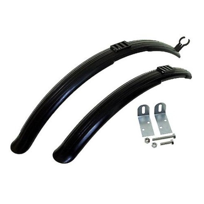 ΣΕΤ ΦΤΕΡΑ ΠΟΔΗΛΑΤΟΥ 26'' 67mm V-BRAKE ΜΤΒ ΠΛΑΣΤΙΚΑ ΜΑΥΡΑ