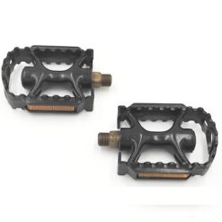 ΠΕΤΑΛΙΑ ΠΟΔΗΛΑΤΟΥ ΑΛΟΥΜΙΝΙΟΥ MTB ΜΑΥΡΑ 9/16